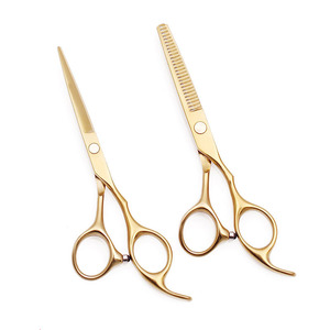 Juego de Tijeras Profesionales para Adelgazar el Cabello, Hoja Afilada de Acero Inoxidable, 30 Dientes, para Diestros, Mango Largo, Uso en Salón - Product Image 3