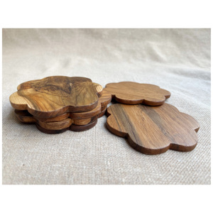 Nouvelle Arrivée : Sous-verre en Bois d'Acacia Magnifique et Décoratif, Design Unique Personnalisable, Populaire et Sur Mesure - Product Image 6