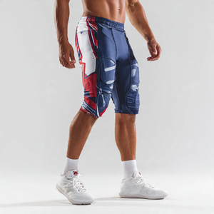 Sportswear Football Padded Pants Men's American Football Practice Pants Training Wear American Football Shorts - Product Image 6