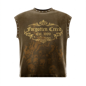 Camiseta 100% algodón para hombre, corte holgado, estampada, 260 GSM, malla de poliéster, sin mangas, azul y blanca, sublimación, logotipo personalizado, deportiva - Product Image 4