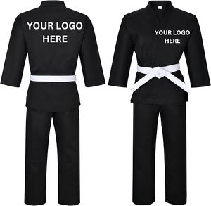 Uniforme de Karate Profesional de Alta Calidad, 100% Algodón, Hecho a Medida, Traje de Karate Elástico y Transpirable - Product Image 1