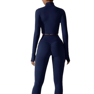 Conjunto de Yoga sin Costuras de Alto Rendimiento para Mujer, Ropa Deportiva de 3 Piezas para Gimnasio, Fitness, Yoga, Entrenamientos, Conjuntos Deportivos Elegantes 2026 - Product Image 3