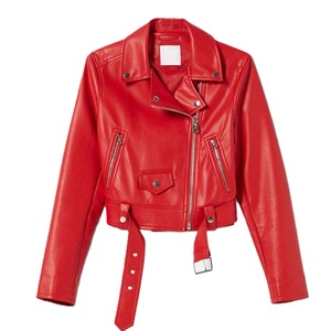 Comfortable Casual Street Wear Genuine <b>Leather</b> <b>Jacket</b> For Women High Quality Stylish <b>Leather</b> <b>Jacket</b> For Winter OEM Wholesale - Product Image 1