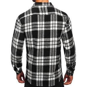 <b>Men's</b> and Women's Stand Collar Flannel Racing <b>Shirt</b> High-Speed Motorbike CE Level 2 Armor Lining for Spring Riders 100% Cotton - Product Image 6