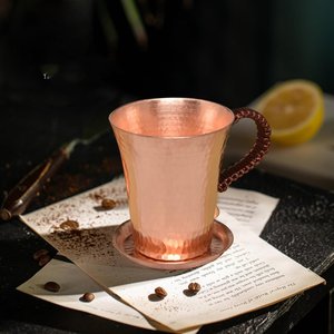 Luxury Copper Mule Mug <b>Set</b> Ideal for Cocktails <b>Whiskey</b> Beer and Refreshing Summer Drinks with Long Lasting Chill - Product Image 4