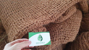 Premium Quality Coconut Coir <b>Net</b> Vietnam Biodegradable Fiber Mat for Slope Revegetation Projects - Product Image 3
