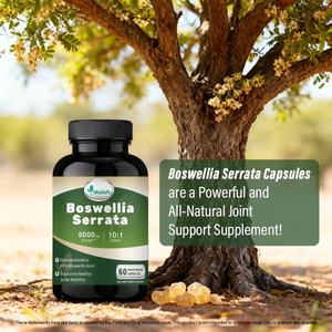 Capsule di Boswellia Serrata Meelefu Extra Forte per il Supporto Articolare, Integratore per Ossa ed Energia - Product Image 3