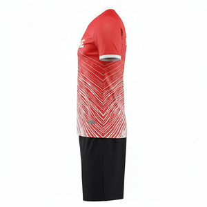 ชุดเสื้อฟุตบอลแบบไล่เฉดสีสั่งทำพิเศษปี 2026 ชุดฝึกซ้อมฟุตบอลแบบ Color Block แห้งเร็ว ระบายอากาศได้ดี สีไม่ซีดจาง ชุดทีมฟุตบอล - Product Image 4