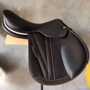 Selle de cheval western en cuir américain, logo personnalisé, équipement d'équitation haut de gamme, selle de randonnée durable, équipement d'équitation confortable. - Product Image 2