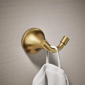 Porte-manteau, porte-sacs et porte-serviettes en acier inoxydable à double crochet, résistant à la rouille, pour la maison et l'hôtel - Product Image 5