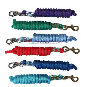 Best Manufacturer High Quality Rainbow Horse Nylon <b>Lead</b> <b>Rope</b> Eco Friendly <b>Lead</b> <b>Rope</b> Manufacturer in India - Product Image 1