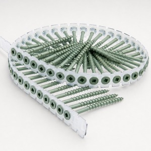 [YOU-ONE Sistemas de Fijación] Tornillos en Banda para Atornilladora de Cinta, Cabeza Cuadrada, 41 a 75 mm, Tipo 17, Tornillos para Madera con Punta Exterior - Product Image 2