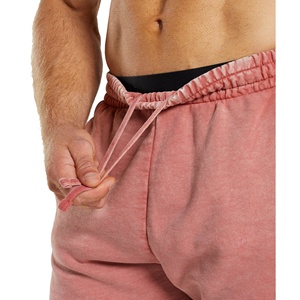 Logo personnalisé Stone Wash Vintage Pantalon de survêtement Sun Fade Acid Wash Jogger Pantalon de survêtement homme Pantalon de survêtement surdimensionné avec ficelle - Product Image 3