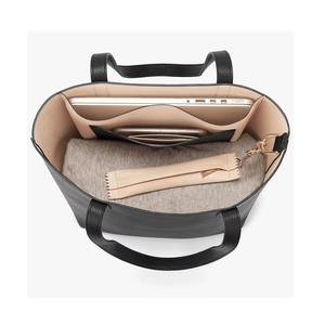 Custom Fashion Designer PU Leather Unisex Casual <b>Tote</b> Bags with Zipper Closure Waterproof Removable Strap - Product Image 5