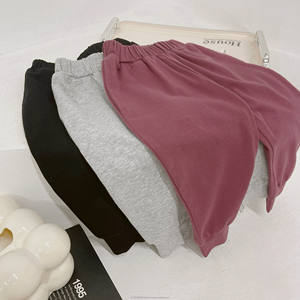 BEEMO Kids Conjuntos de ropa informal de lona de algodón de manga larga sólida para bebés Trajes de invierno para niños - Product Image 6