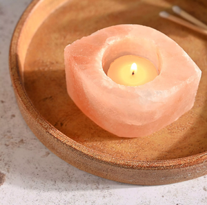 Lámparas Talladas en Forma de Flor de Sal Rosa del Himalaya - Decoración Portátil para el Hogar, Bodas y Fiestas, Regalo de Pakistán - Product Image 2