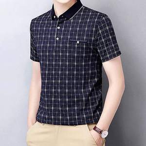 Camisa de Manga Corta Roja para Hombre STARLOOP INDUSTRIES, Cuello Marinero, Diseño Sólido en el Pecho, Tejido de Algodón Informal, Servicio OEM Digital - Product Image 1