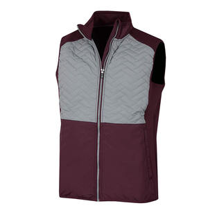 Chaleco de Algodón Cálido de Invierno para Hombre con Logotipo Personalizado OEM, Chaleco Informal Impermeable con Relleno de Plumón, Chaleco Sólido Personalizado para Hombre - Product Image 5