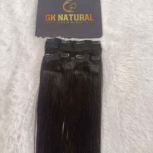 Extensiones de Cabello Humano Premium con Clip – Mechas de Cabello Naturales sin Costuras para un Cabello Largo, Grueso y Voluminoso - Product Image 4
