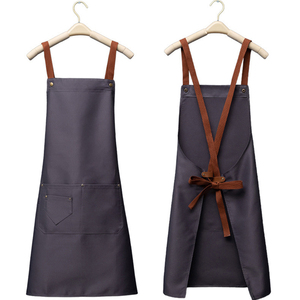 Combinaison de travail en cuir marron imperméable et résistante à l'huile, personnalisable, de haute qualité, ajustable, réutilisable, pour hommes, avec détection des aiguilles - Vente en gros - Product Image 1