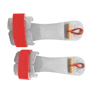 Poignées de gymnastique haute performance à 2 trous avec design ergonomique pour athlètes, les poignées de gymnastique à 2 trous aident à améliorer la stabilité de la préhension - Product Image 2