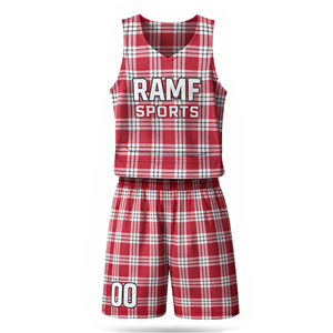 Conjunto de Ropa de Baloncesto, Uniformes de Baloncesto, Camiseta de Uniforme de Baloncesto para Entrenamiento con Impresión por Sublimación - Product Image 1