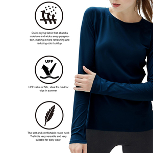 Traje de Baño de Manga Larga con Cuello Redondo, Secado Rápido y Ligero, el Más Vendido del 2026, para Mujer - Product Image 3