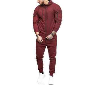 Conjunto Deportivo Unisex de Dos Piezas, Sudadera de Manga Larga con Cuello Redondo y Pantalones, Ropa Deportiva Informal para Primavera - Product Image 4