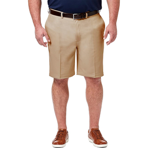 Breathable Casual Sweat <b>Shorts</b> Custom Light Pink <b>Men's</b> Summer Cotton Jogger Pants with <b>Patch</b> Decorations for Your Brand - Product Image 5