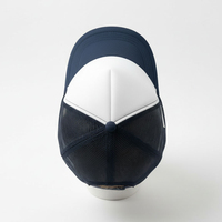 Gorra de béisbol de malla con logo personalizado, gorra deportiva de poliéster ajustable con tira, venta al por mayor directa del fabricante OEM