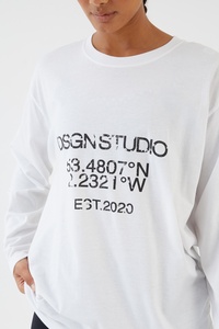 Camiseta de Manga Larga Personalizada para Mujer, Cómoda, de Algodón Premium, Básica, con Logotipo Personalizado, Fabricante de Ropa - Product Image 2