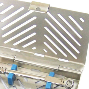 Set Quirúrgico para Cirugía de Implantes con Herramientas Dentales de Trinquete y Equipo de Colocación, Kit de Implantes Dentales con Colección de Destornilladores para Implantes - Product Image 6