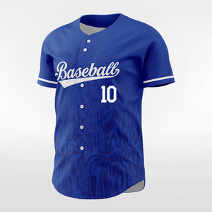 Maillot de baseball personnalisé sublimé, uniforme d'équipe entièrement boutonné, respirant et anti-humidité pour les tournois aux États-Unis - Product Image 3