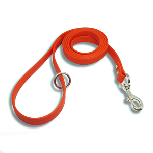 Top Quality Stainless Steel Hook Leather Dog Leash Comfortable Hot Sale Collar Leashes For Online Sale - Product Image 4