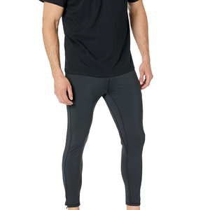 Conjunto de compresión para hombre fabricado en fábrica, conjunto de gimnasio de invierno de dos piezas con top ajustado y pantalones elásticos. - Product Image 6
