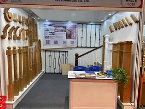 Wholesale EFS Factory Price Solid Rubber Wood Newel Post Modern Railing Stair Parts for Indoor Outdoor Starcase - Product Image 4