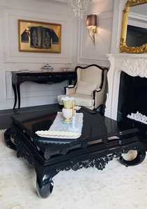 Vintage Solid Wood Coffee <b>Table</b> Living Room French Style Wooden Tea <b>Table</b> Living Room <b>Sofa</b> <b>Side</b> <b>Table</b> for Living Room Furniture - Product Image 6