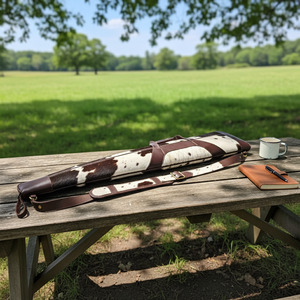 Funda de cuero para pistola de caza de alta calidad OEM 2026, diseño hecho a mano, piel de vaca de primera calidad, bajo MOQ, venta al por mayor - Product Image 6