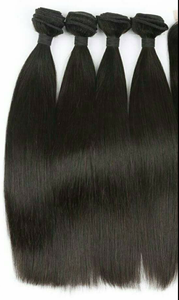 Nous proposons des extensions de cheveux humains non traités, avec toutes les cuticules alignées, en vrac, à pointes épaisses, au prix d'usine en gros. - Product Image 3
