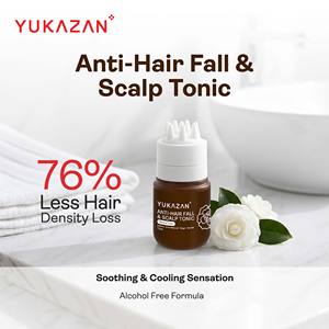 Tonique capillaire officiel Yukazan Herbal Anti-Chute 70ml Soutien à la croissance Approvisionnement en gros - Product Image 1