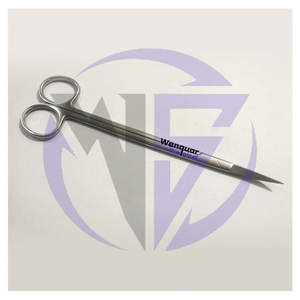 Wise Dental Kelly Surgical Scissors 6¼ Inch <b>Angled</b> Head Instrument Top Quality by Wenquar Tools - Product Image 2