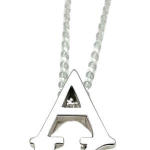 Collier Lavalier Vertical AKA, Pendentif Élégant Plaqué Or, Bijou de Luxe pour Femme, Accessoire de Mode Moderne et Vertical - Product Image 6