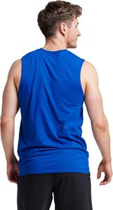 Débardeurs de sport pour hommes, coupe ajustée, respirants, avec logo personnalisé brodé, en polyester/coton, pour l'entraînement et la gym, prix usine - Product Image 2