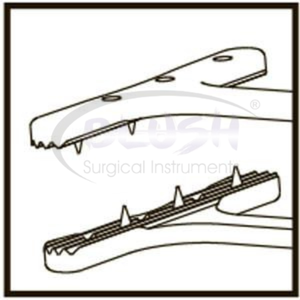 Putterman Müllers Muscle Conjunctival Resection Ptosis Clamp Titanium Ophthalmic <b>Instrument</b> CE ISO Certified By Blush <b>Surgical</b> - Product Image 4