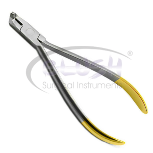 Orthodontics <b>Pliers</b> Manual Stainless Steel for Ligature and Distal End Cutter Flush Safety Hold Wire TC Dental By Blush Surgical - Product Image 1