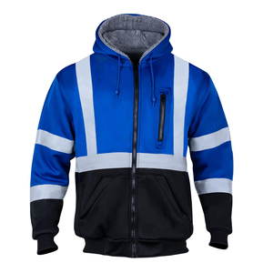 Chaqueta de Seguridad de Trabajo Resistente, Retardante de Llama, con Franjas Reflectantes, Equipo de Protección, Chaqueta de Alta Visibilidad, Uniforme de Ingeniero - Product Image 1