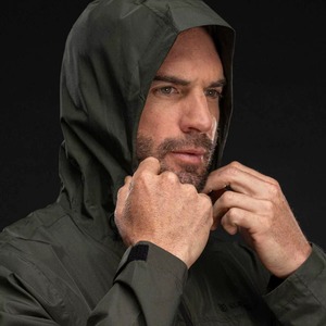 Chaqueta Cortavientos de Lona Personalizada de Alta Calidad para Hombre, Transpirable, Resistente al Viento, Informal, para Invierno - Product Image 3