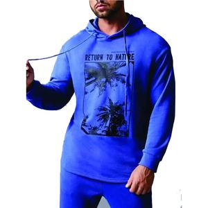 Chándal cálido de invierno con logotipo personalizado 100% algodón marca privada chándal materiales de alta calidad chándal de lana de algodón - Product Image 6