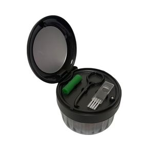 ถ้วยใส่ฟันปลอมแบบป้องกันการรั่วซึมปลอดภัยต่อการพกพาภาชนะใส่ฟันปลอมทั้งหมดและบางส่วนสำหรับทำความสะอาดฟันดูแลฟัน - Product Image 1