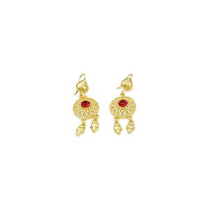 ชุดเครื่องประดับแฟชั่นดีไซน์ฝรั่งเศส ชุบทองไมครอน 14K18K24K ขายส่ง ชุดเครื่องประดับแต่งงานสไตล์ยุโรปดั้งเดิมและดูไบ - Product Image 4